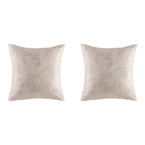 2PK Kas Australia Rambler Euro Throw Pillowcase 65x65cm - Multicoloured