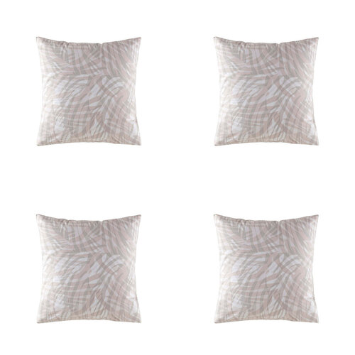4PK Kas Australia Kalyro Euro Throw Pillowcase 65x65cm - Multicoloured
