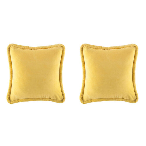 2PK Kas Australia Pascale Filled Cushion Decor Square 50x50cm - Pineapple