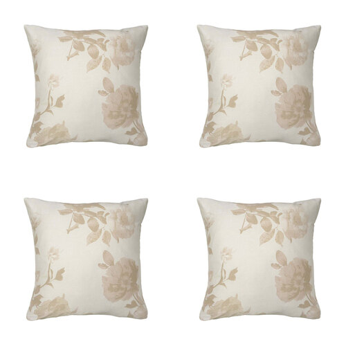 4PK Kas Australia Firenza Euro Throw Pillowcase 65x65cm - Multicoloured