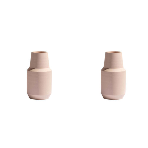 2PK Ben David Orion Flower Vase Medium Blush Home/Lounge Decor