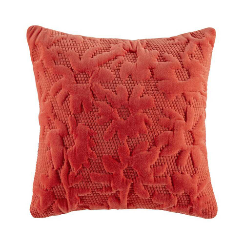 Kas Australia Fresca Filled Cushion Decor Square 50x50cm - Tomato