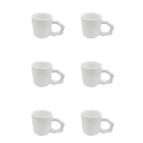 6PK Ben David Viva Stoneware Coffee Mug 300ml Drinkware - Speckle