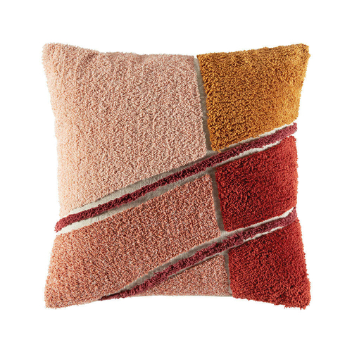 Kas Australia Chester Filled Cushion Decor Square 50x50cm - Multicoloured