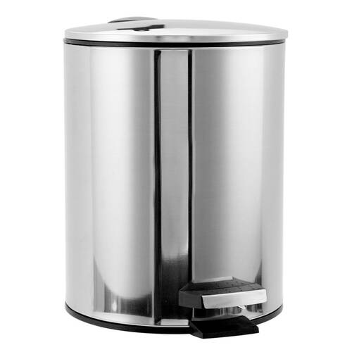Boxsweden 5L Pedal Bin - Stainless Steel - Assorted Colour