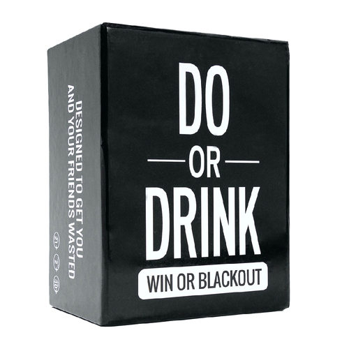 Do Or Drink Win Or Blackout Adult/Teen Drinking Party Fun Card Game 17+