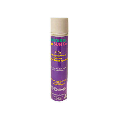 Natural Sun Co Sunscreen Organic Kids Mineral SPF50