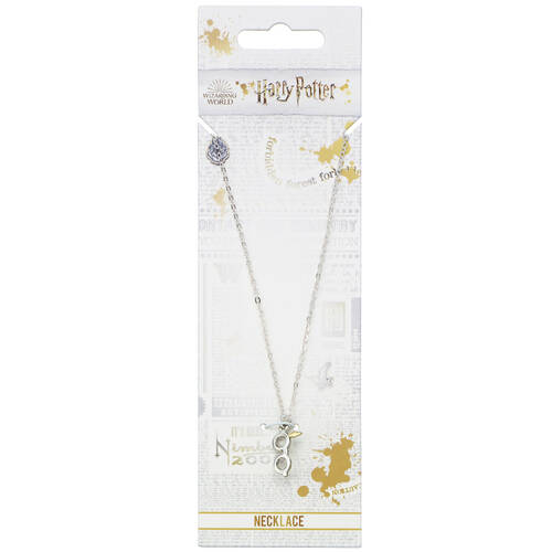 The Carat Shop Harry Potter Necklace Lightning Bolt & Glasses 40cm