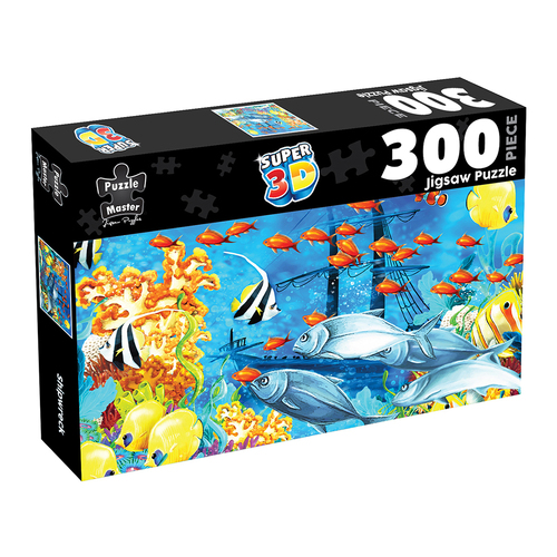 300pc Puzzle Master Super 3D Jigsaw Puzzle Set Kids 5y+ Shipwreck