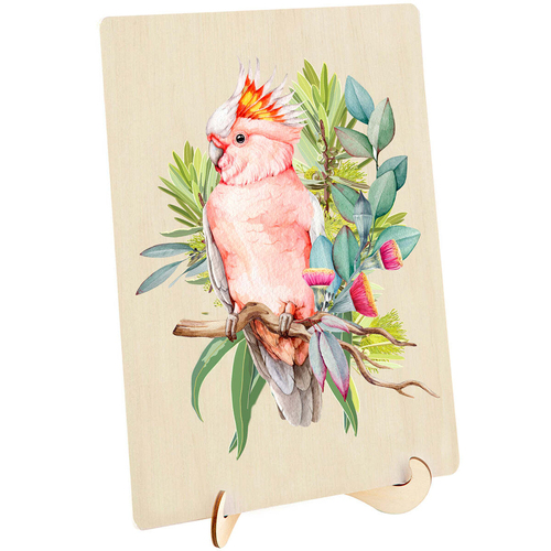 125pc Puzzle Master Wooden Jigsaw Puzzle - Major Mitchell Cockatoo 12y+