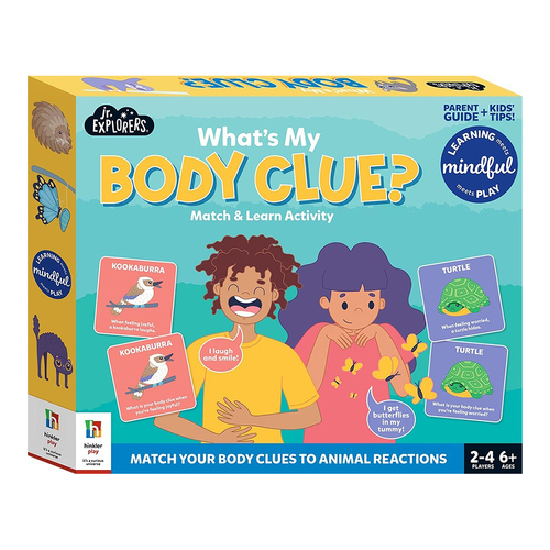 Junior Explorers What's My Body Clue? Educational Activity Set 6y+