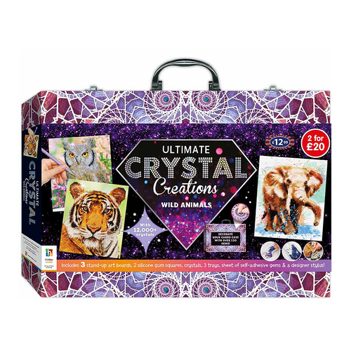 Art Maker Ultimate Crystal Creations Carry Case: Amazing Animals