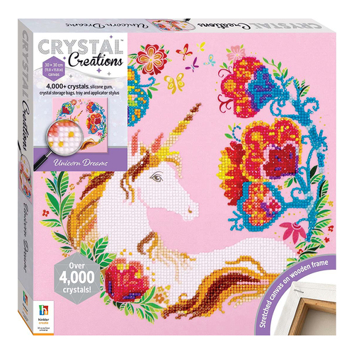 Art Maker Crystal Creations Canvas: Unicorn Dreams Activity Kit 14y+