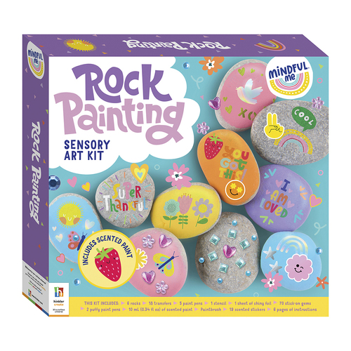Elevate Mindful Me Rock Painting Sensory Art Art And Craft Kit 6y+