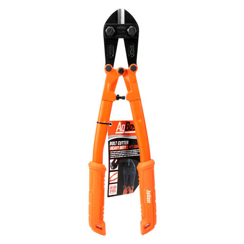 AgBoss Easy To Use Compact Bolt Cutter 350mm Orange and Black