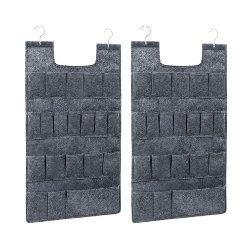 2PK Boxsweden 20 Pocket Felt Hanging Organiser