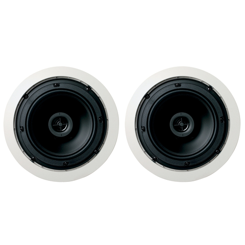 2pc Jamo 6.5CS-T Loudspeakers White