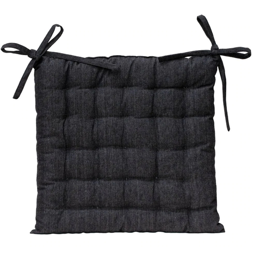 J.Elliot Outdoor Solid Chair Pad 40x40cm Black