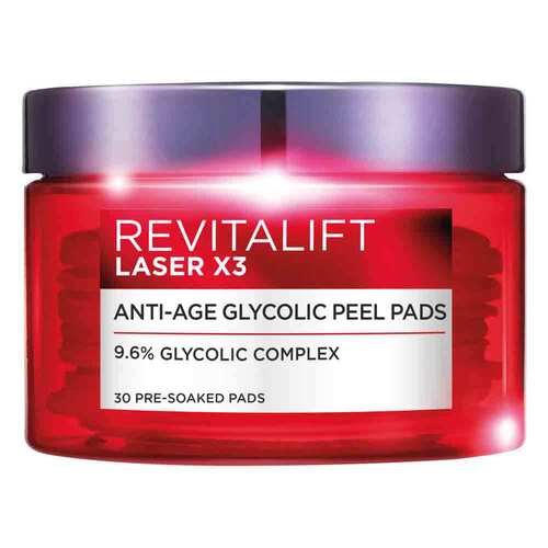 30pc Loreal Revitalift Laser Renew Pads