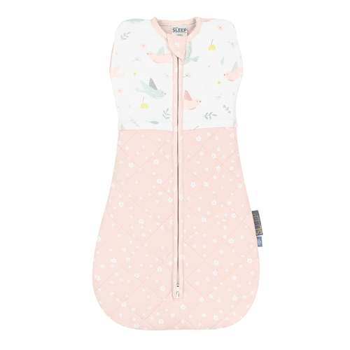 Living Textiles Zip Up Swaddle 2.5TOG 4-12M Ava Birds