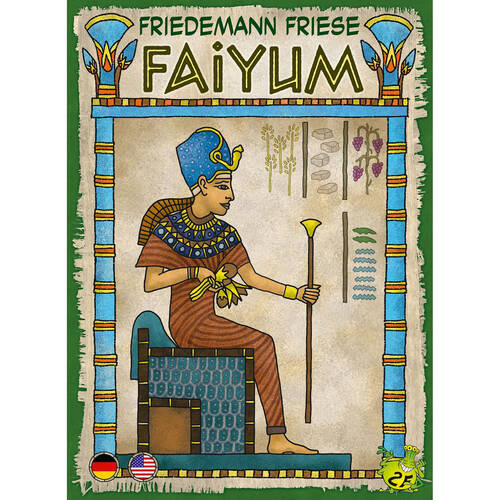 Rio Grande Faiyum Kids/Children Strategy Board Game 12y+