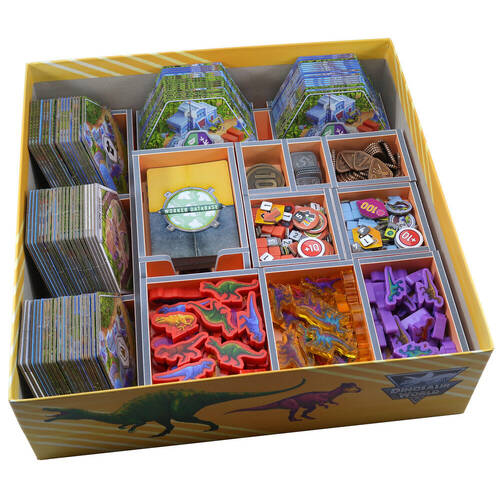 Folded Space Game Colour Inserts Organiser For Dinosaur World RPG