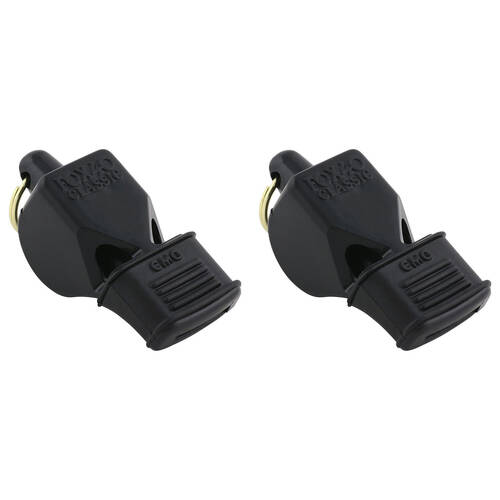 2PK Fox 40 Summit Classic CMG Whistle Outdoor Sports Accessory Black