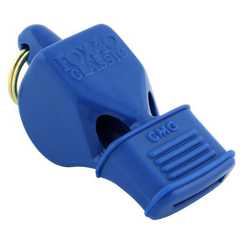 Fox 40 Summit Classic CMG Whistle Outdoor Sports Accessory Blue