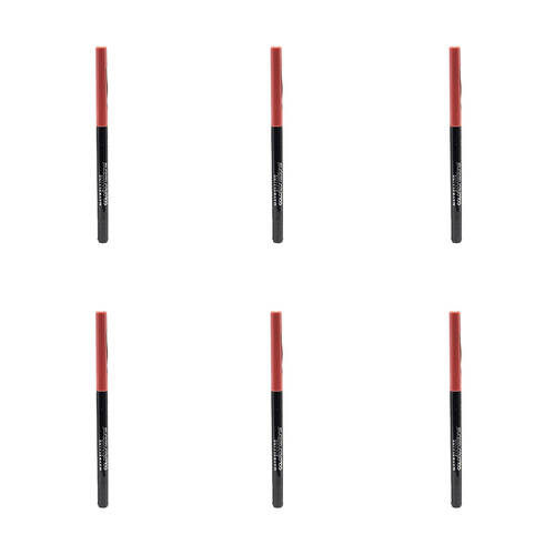 6PK Maybelline Lip Liner Color Sensational #56 Almond Rose