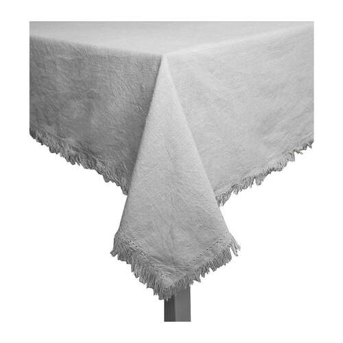 J.Elliot Avani 150x250cm Cotton Table Cloth - Grey