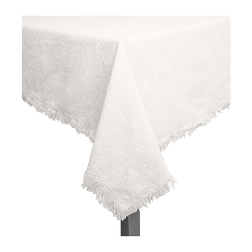 J.Elliot Avani 150x250cm Cotton Table Cloth - Ivory