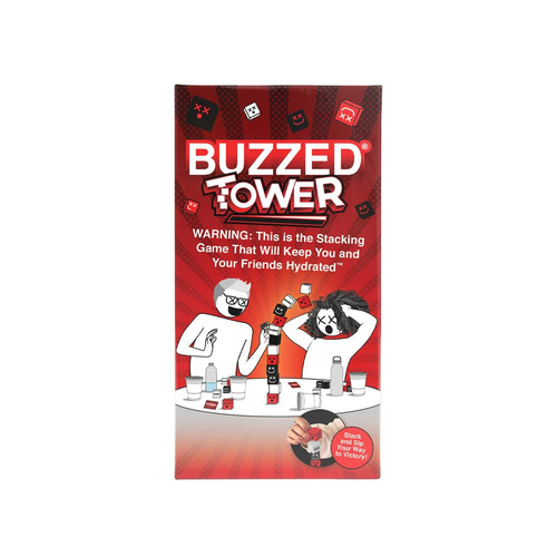 210pc What Do You Meme Buzzed Tower Stacking Drinking Game 21y+