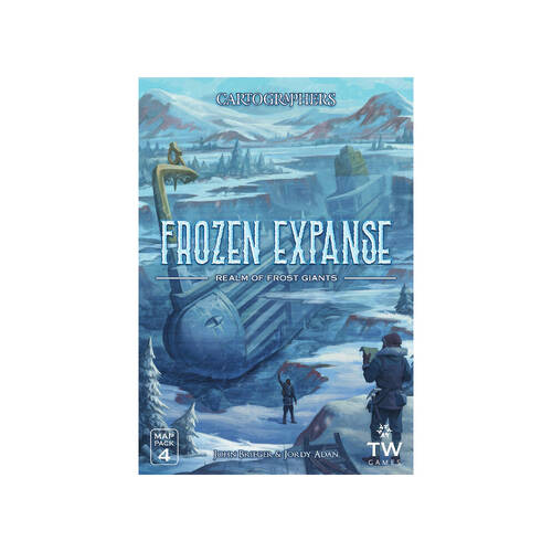 Thunderworks Games Cartographers Map 4 Frozen Expanse Expansion Pack 10y+