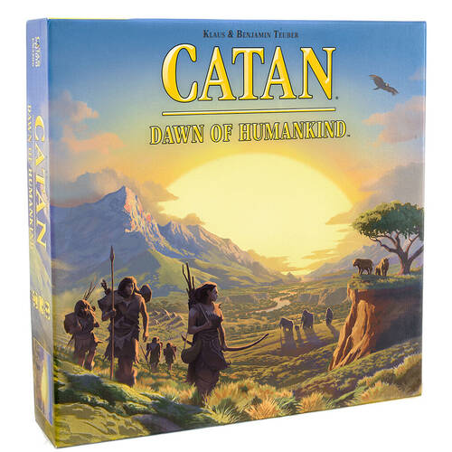 Catan Dawn of Humankind Kids Strategy Board Game 12y+