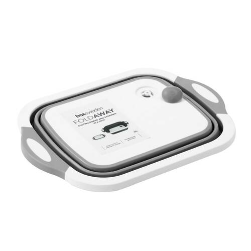Boxsweden FOLDAWAY CUTTING BOARD STRAINER 40X30X14CM