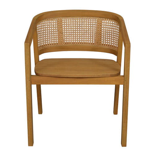 J.Elliot Seabrook 60x53.5x78cm Rattan Office Chair - Natural