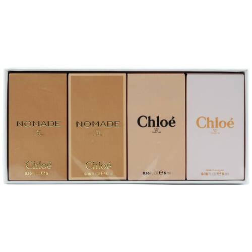 4pc Chloe Mini Set Women Nomade 5ml EDP & EDT Each Chole 5ml EDP & EDT Each 