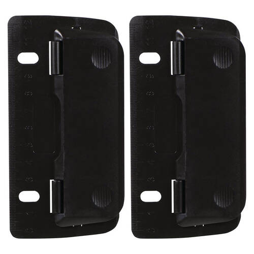 2PK ColourHide Bindermate 2 Hole Punch Maker - Black