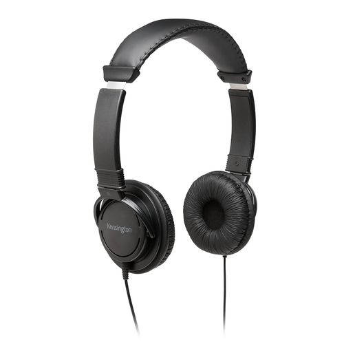 Kensington Hi-Fi KTG Headphone Over-Ear 3.5mm Headset For Laptop - Black