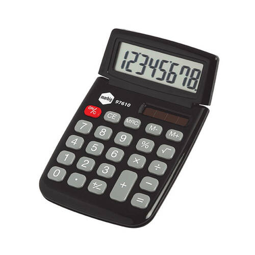 Marbig Dual Powered 8 Digit Pocket Calculator