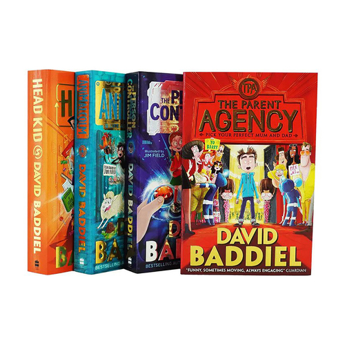 4pc Harper Collins The David Baddiel Book Collection 8y+