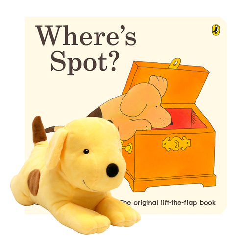 Where's Spot Board Book Toy Gift Set