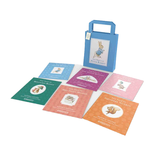 6pc Penguin Books The World Of Peter Rabbit Book w/ Bag Kids/Toddler 3+