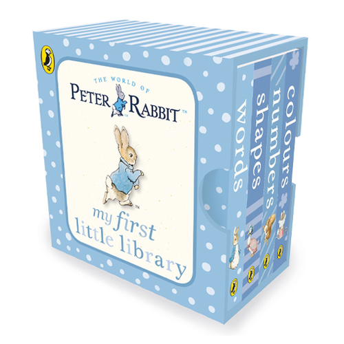 4pc Peter Rabbit My First Little Library Board Book