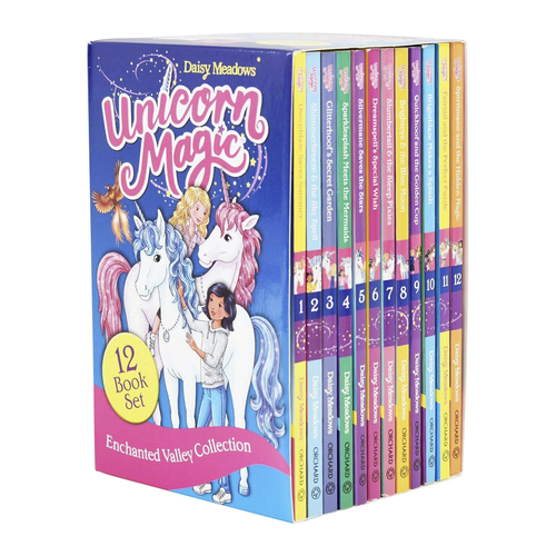 12pc Hachette Unicorn Magic Enchanted Valley Book Collection 5y+