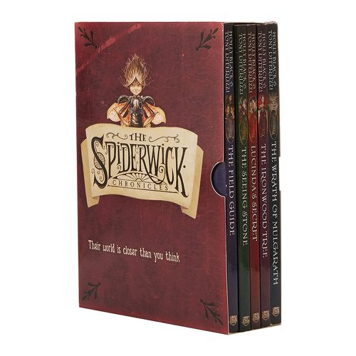 5pc The Spiderwick Chronicles Kids Reading Book 8y+