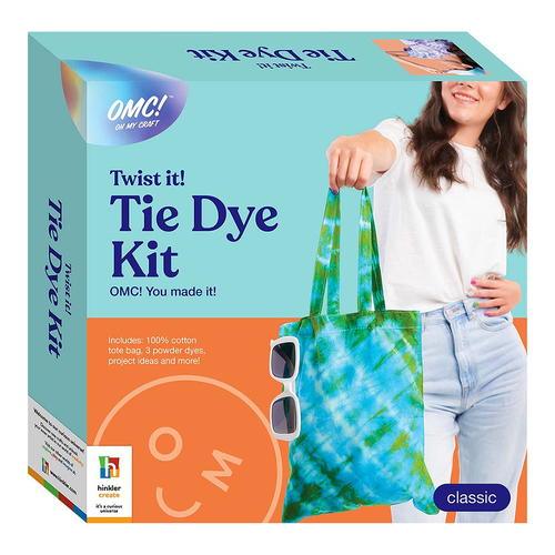 Omc! Oh My Craft Twist It Tie Dye Kit Art And Craft Activity Kit 10y+