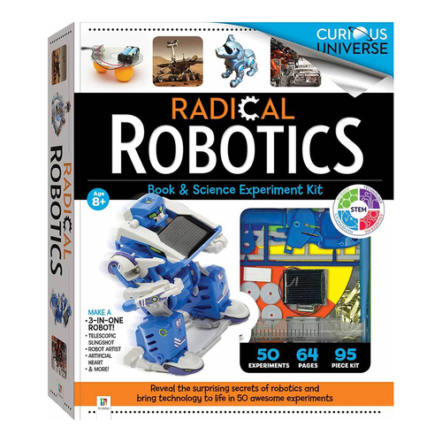 Curious Universe Radical Robotics Book And Science Kit 8y+