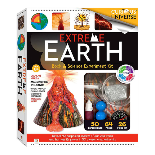 Curious Universe Extreme Earth Book And Science Kit 8y+