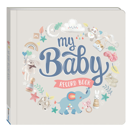Paper Journey My Baby Record Book For Baby's Memories And Milestones 